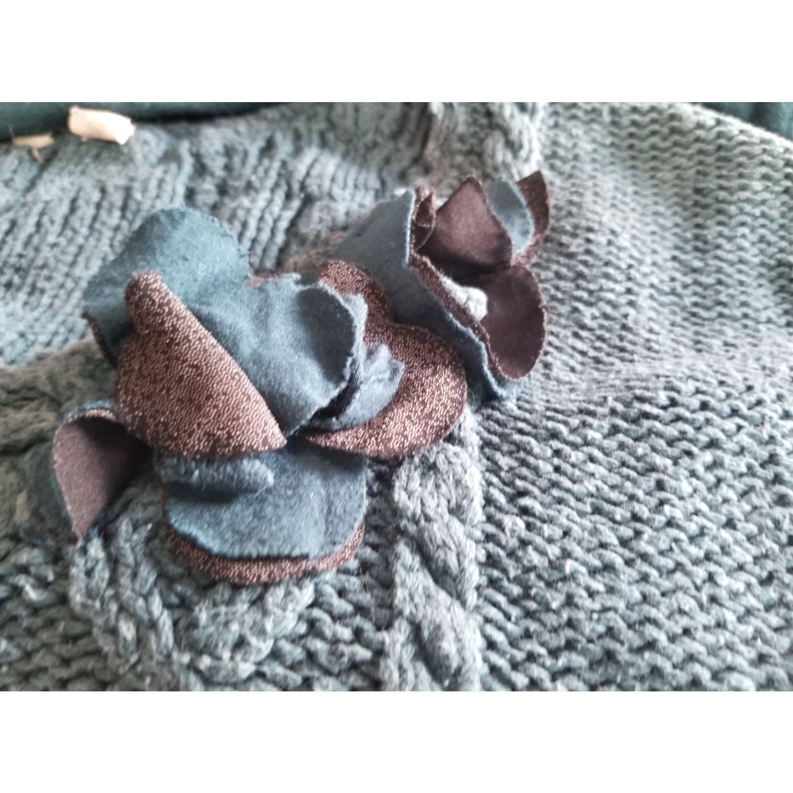 Anthropologie Moth Anthropologie Dress Blue Sleeveless Women’s Size Medium Knitted Top A-Line Knee Length Cotton Knit Crew Neck Womens Size M / US 6-8 / IT 42-44 - 7 Thumbnail