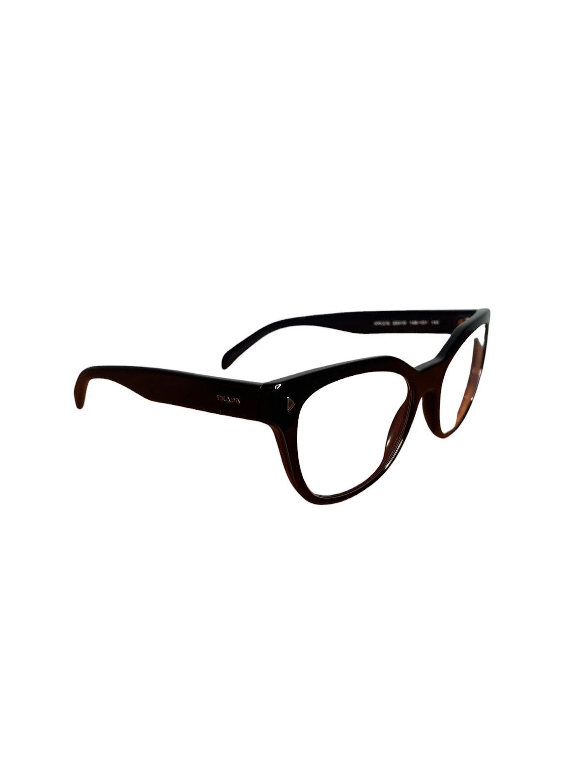 Prada Prada VPR21S Black Acetate Eyeglasses Made in Italy Size ONE SIZE - 3 Thumbnail