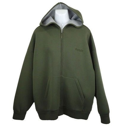 Gucci o1loc1c1125 824341 Embroidered Hooded Jersey Sweatshirt Size US L / EU 52-54 / 3 - 1 Thumbnail