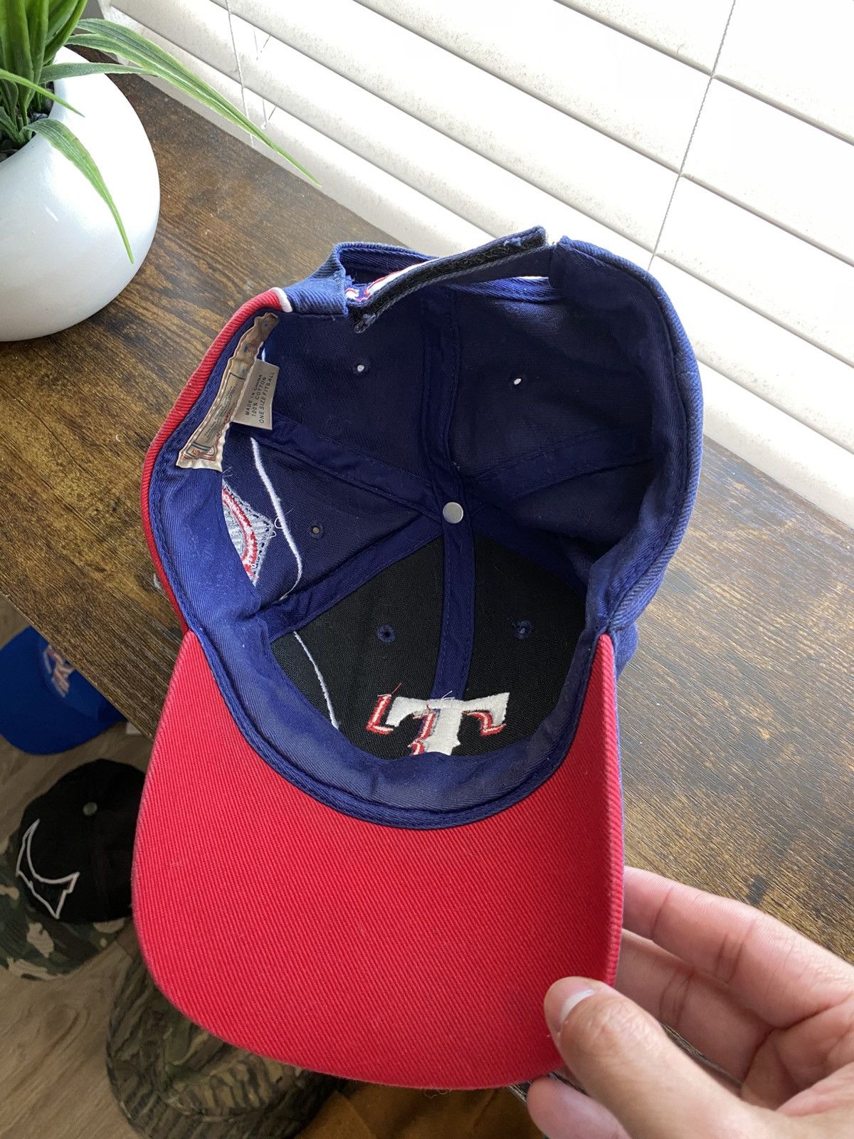 MLB Y2K Texas Rangers MLB Hat Size ONE SIZE - 4 Thumbnail