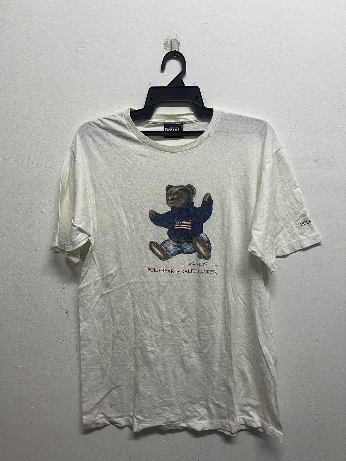 Polo Ralph Lauren × Vintage Vintage Polo Bear Holiday 1992 Tee Size US M / EU 48-50 / 2 - 1 Thumbnail