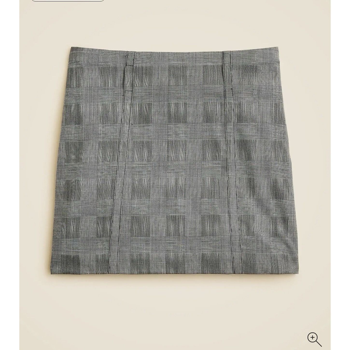 J.Crew J.Crew Womens Mini Skirt In Glen Plaid Italian Wool Blend Sz Size 26" / US 2 / IT 38 - 2 Thumbnail