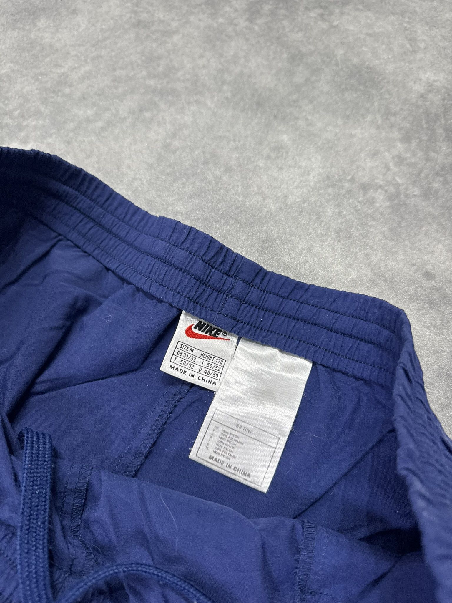 Nike Vintage 90s Nike Basic Pants Parachute vibe classic Size US 33 - 9 Thumbnail