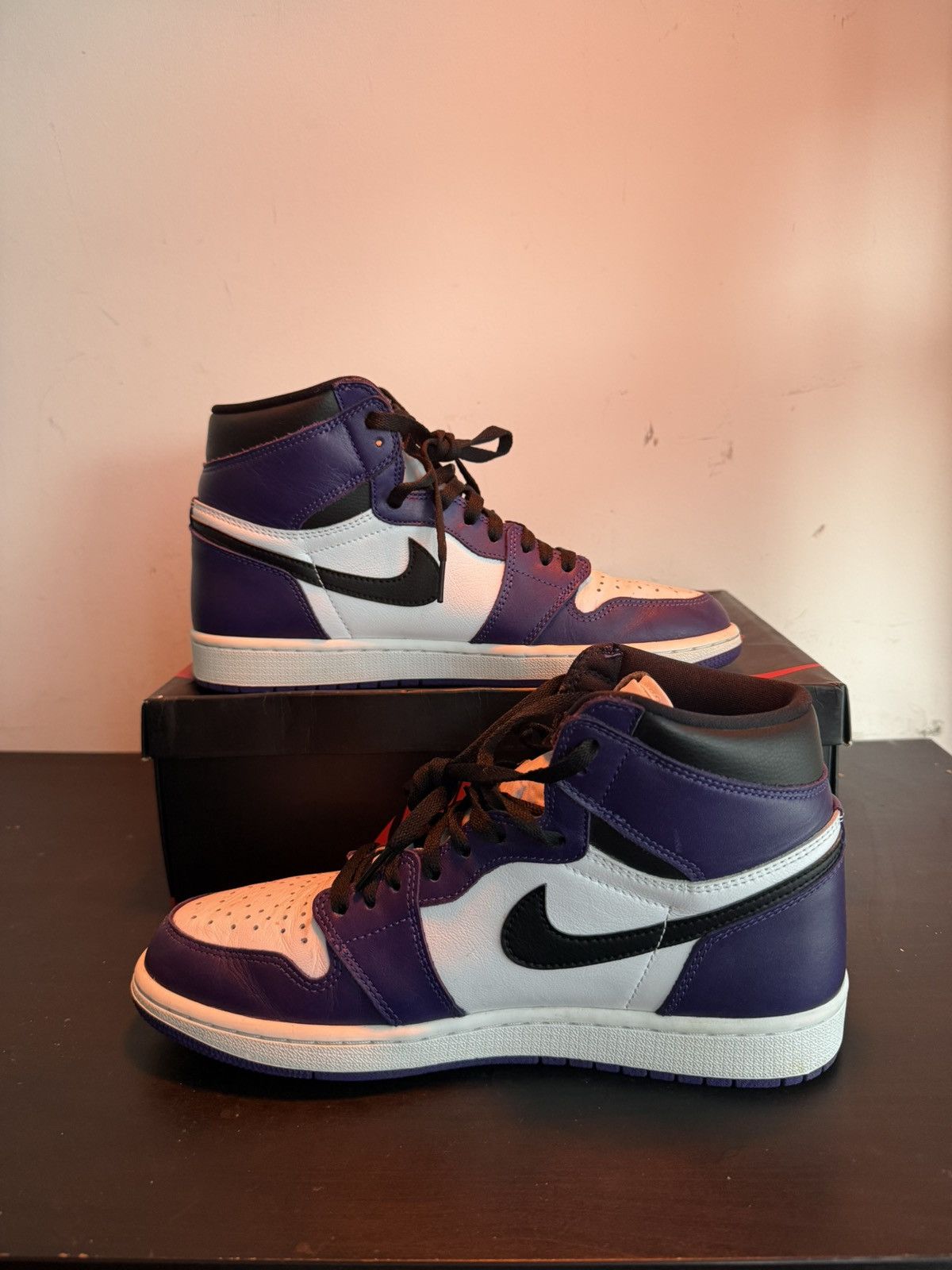 Jordan Brand Jordan 1 court purple Size US 10 / EU 43 - 10 Thumbnail