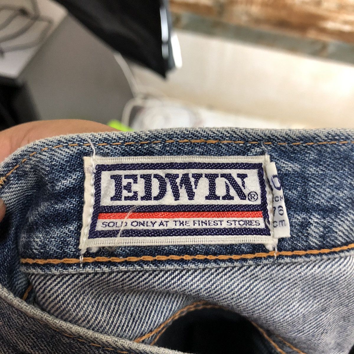 Edwin Edwin Blue vintage Denim jeans Pants #A2145 Size US 29 - 19 Thumbnail