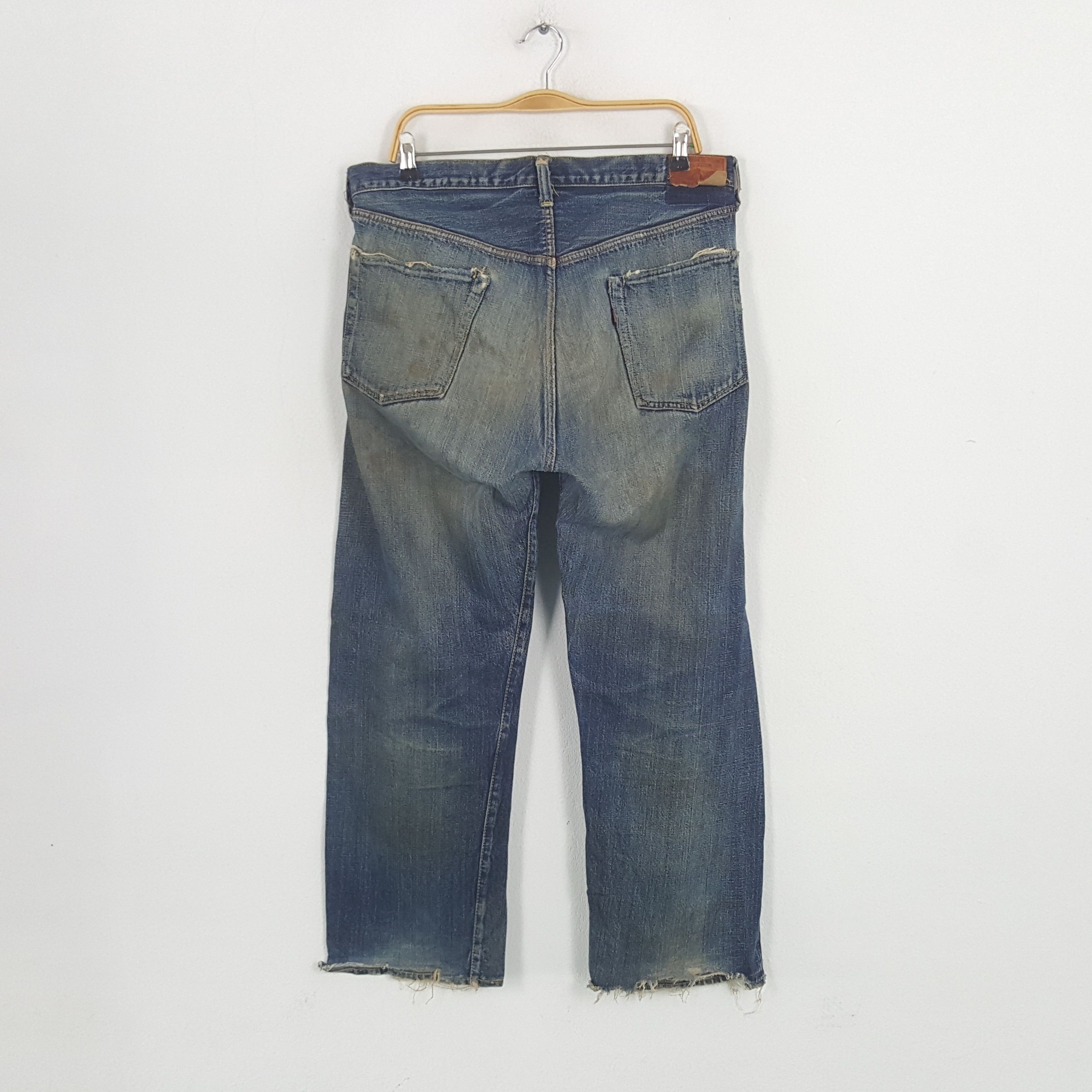 Japanese Brand × The Real McCoy's × Vintage Vintage McCoy's Selvedge Japanese Brand Denim Jeans Size US 35 - 4 Thumbnail