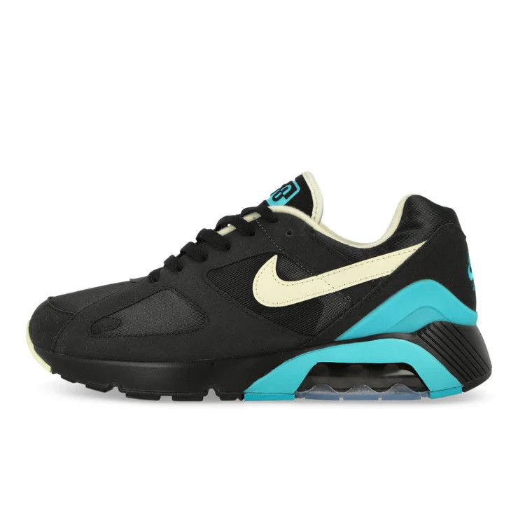 Nike o1mle0326 Nike Air 180 Sneakers in Black Size US 12 / EU 45 - 2 Thumbnail