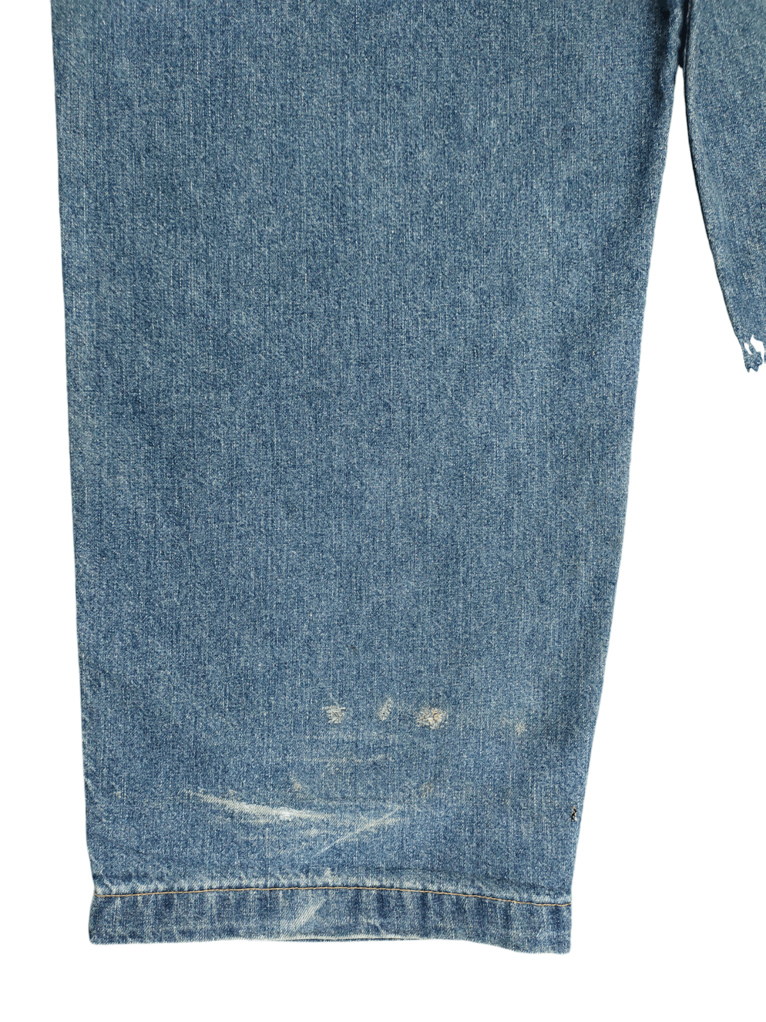 Marithe + Francois Girbaud Baggy Jeans MFG Made In Usa Denim Wide Leg 90s Jnco Size US 38 / EU 54 - 16 Thumbnail