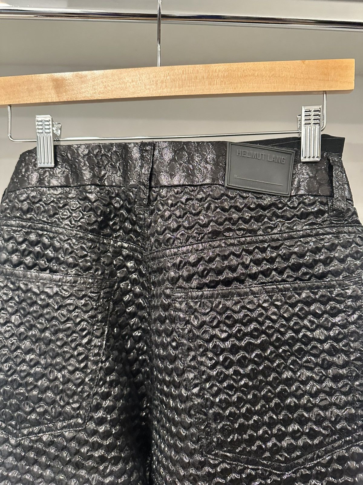 Helmut Lang Helmut Lang Black Pants Size US 32 / EU 48 - 5 Thumbnail