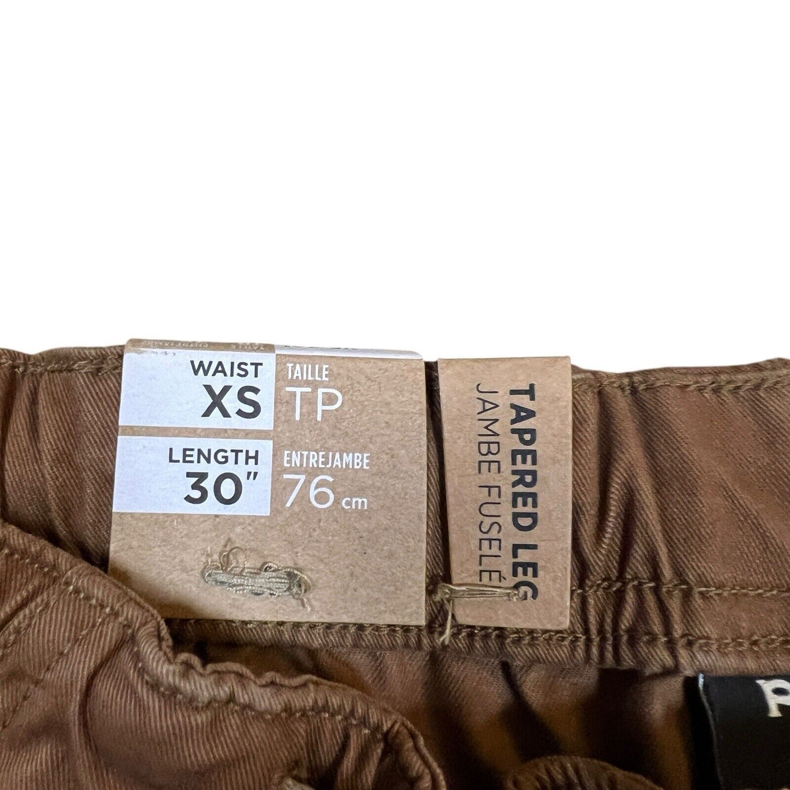 Prana prAna Mojave Pants Mens Sepia Brown Tapered Leg belt Size XS Size US 26 / EU 42 - 2 Thumbnail