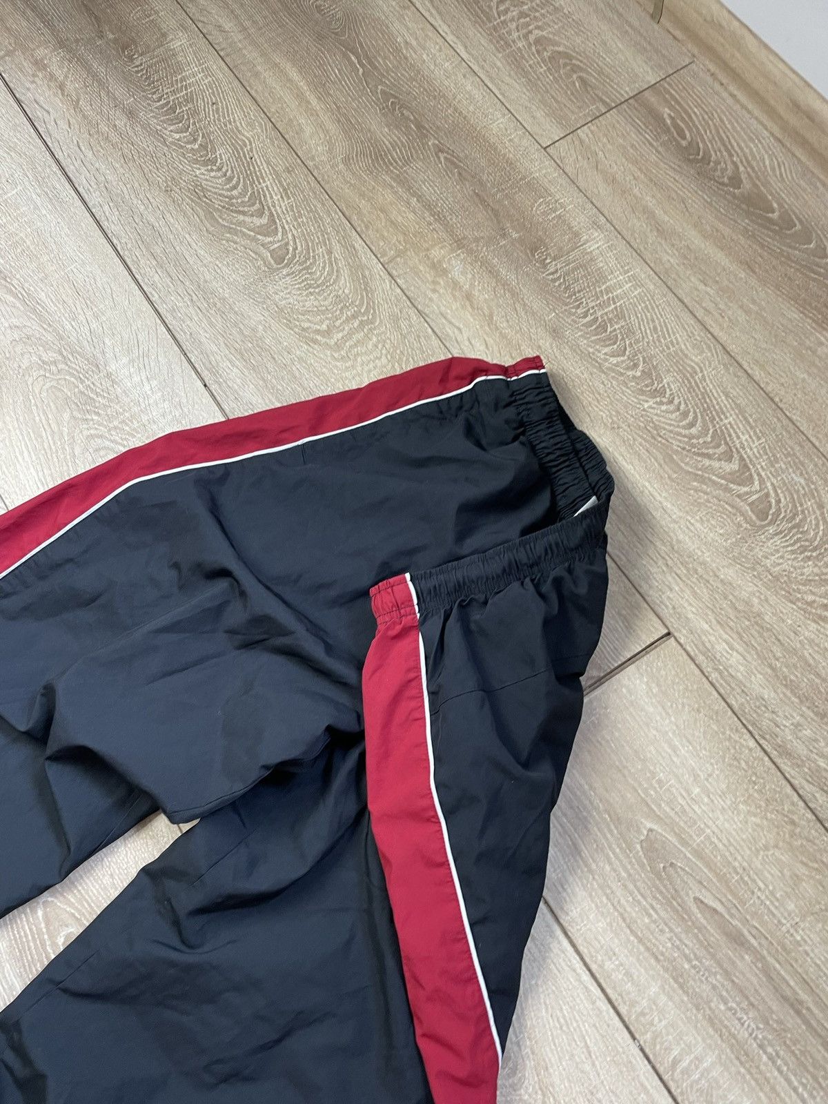 Nike × Vintage Nike Track vintage pants nylon Y2K swoosh joggers Size US 36 / EU 52 - 8 Thumbnail