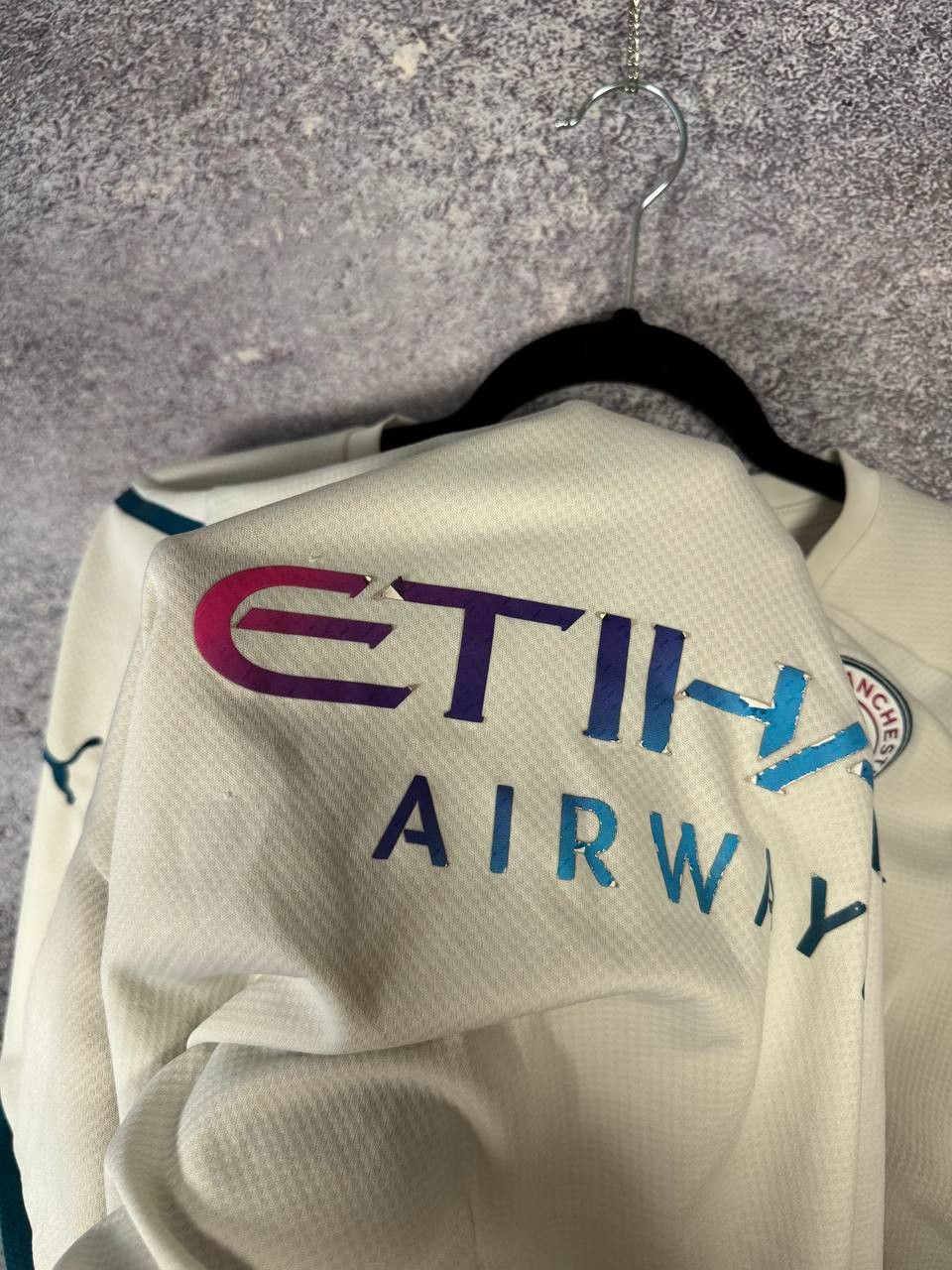 Puma × Vintage Manchester City 2021/22 Away Puma Soccer Jersey Size US XL / EU 56 / 4 - 9 Thumbnail