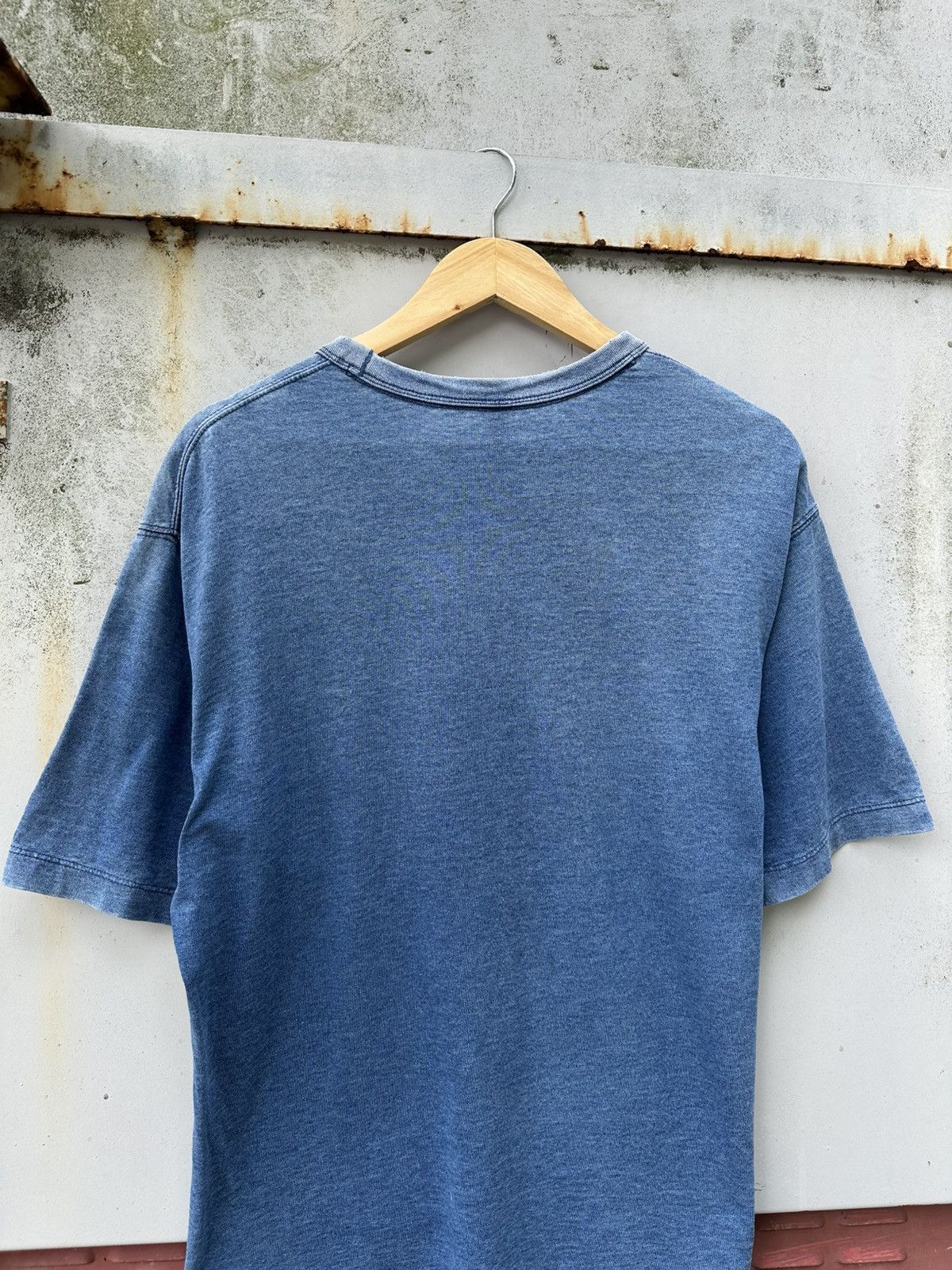 Vintage Vintage THRASHED Sun Faded Pocket Tee Size US M / EU 48-50 / 2 - 7 Thumbnail