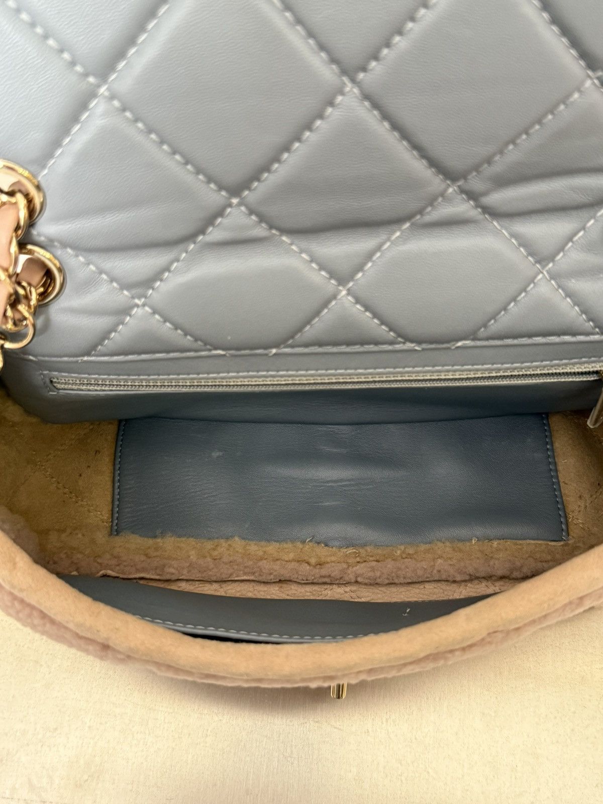 Chanel Chanel multicolor shearling CF bag Size ONE SIZE - 10 Thumbnail
