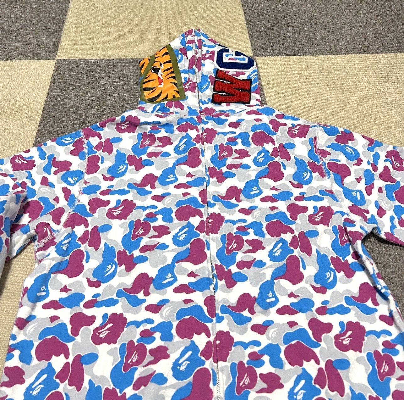 Bape Bape Yokohama Limited Color Camo Shark Zip Hoodie Size US XL / EU 56 / 4 - 4 Thumbnail