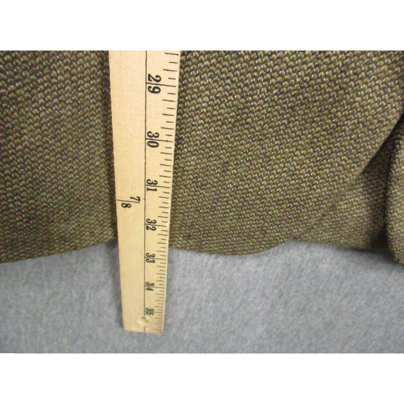 Ralph Lauren LAUREN RALPH LAUREN Sport Jacket 42L Blazer Brown Wool Tweed Notch Lapel Wool Lining 4-Button Sleeve Men Blazer 42L Regular Vintage Sports Theme Mens Size 42R - 7 Thumbnail