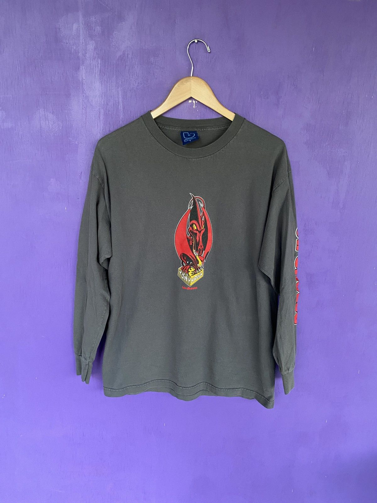 Other Vintage 90s Birdhouse tony hawk long-sleeve Size US L / EU 52-54 / 3 - 1 Thumbnail