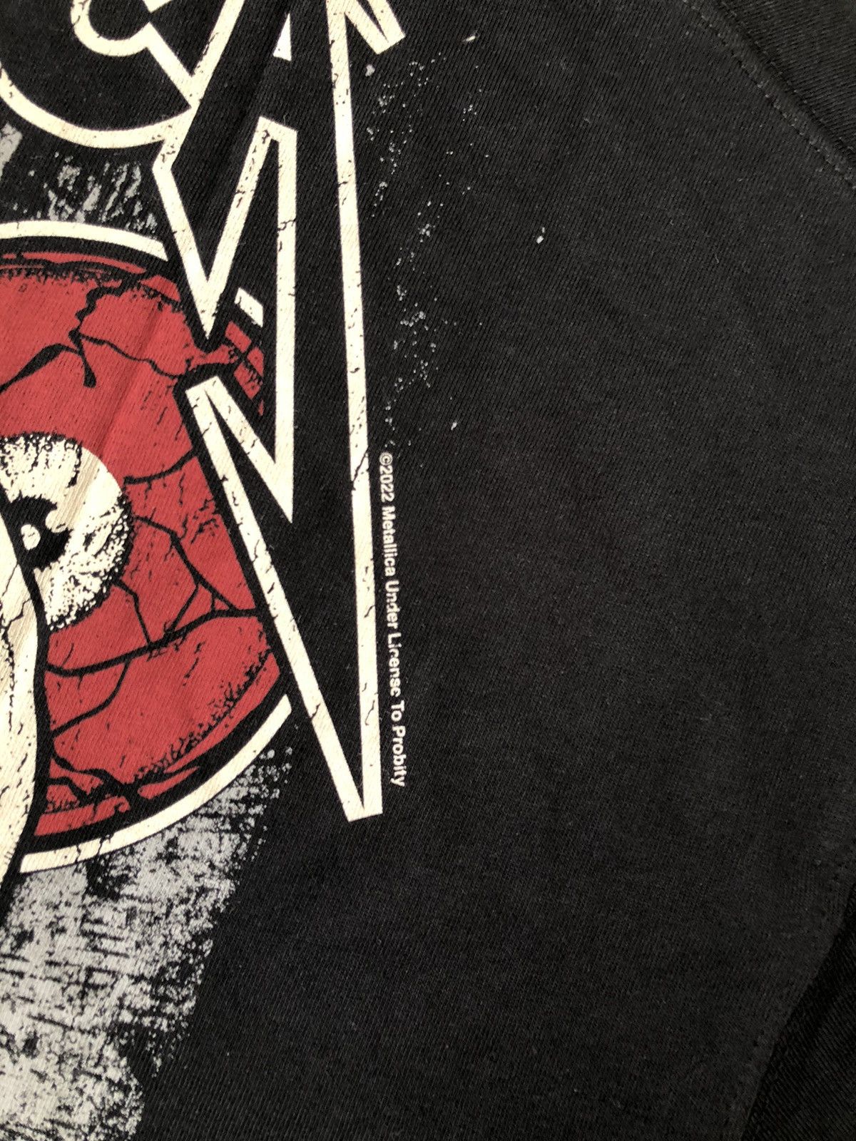 Band Tees × Metallica Topman Metallica Skull Oversized Tee Size US XL / EU 56 / 4 - 4 Thumbnail