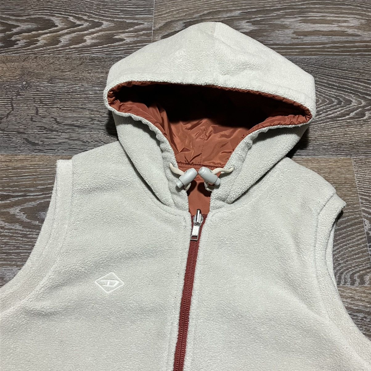 Diesel Vintage Y2K DIESEL Reversible Nylon/Fleece Womens Vest Size S / US 4 / IT 40 - 6 Thumbnail