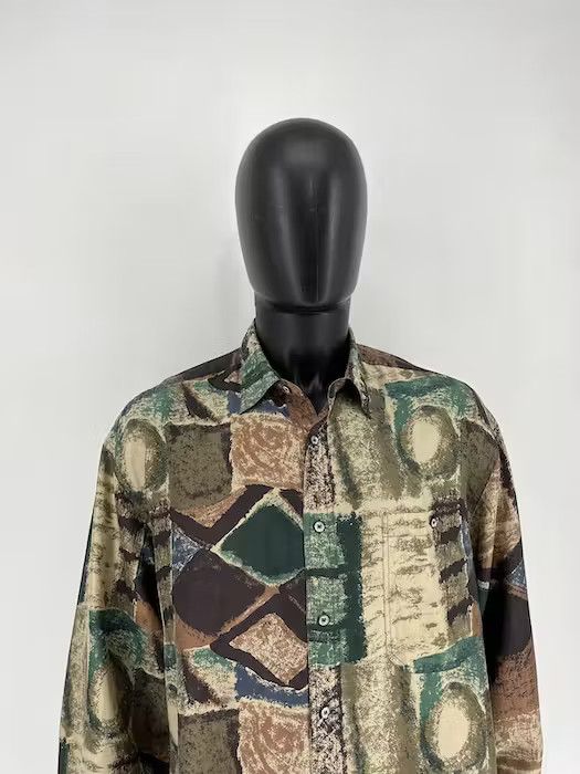 Other Vintage Y2K Hawaiian Pure Silk Art Shirt Streetwear Style Size US L / EU 52-54 / 3 - 6 Thumbnail