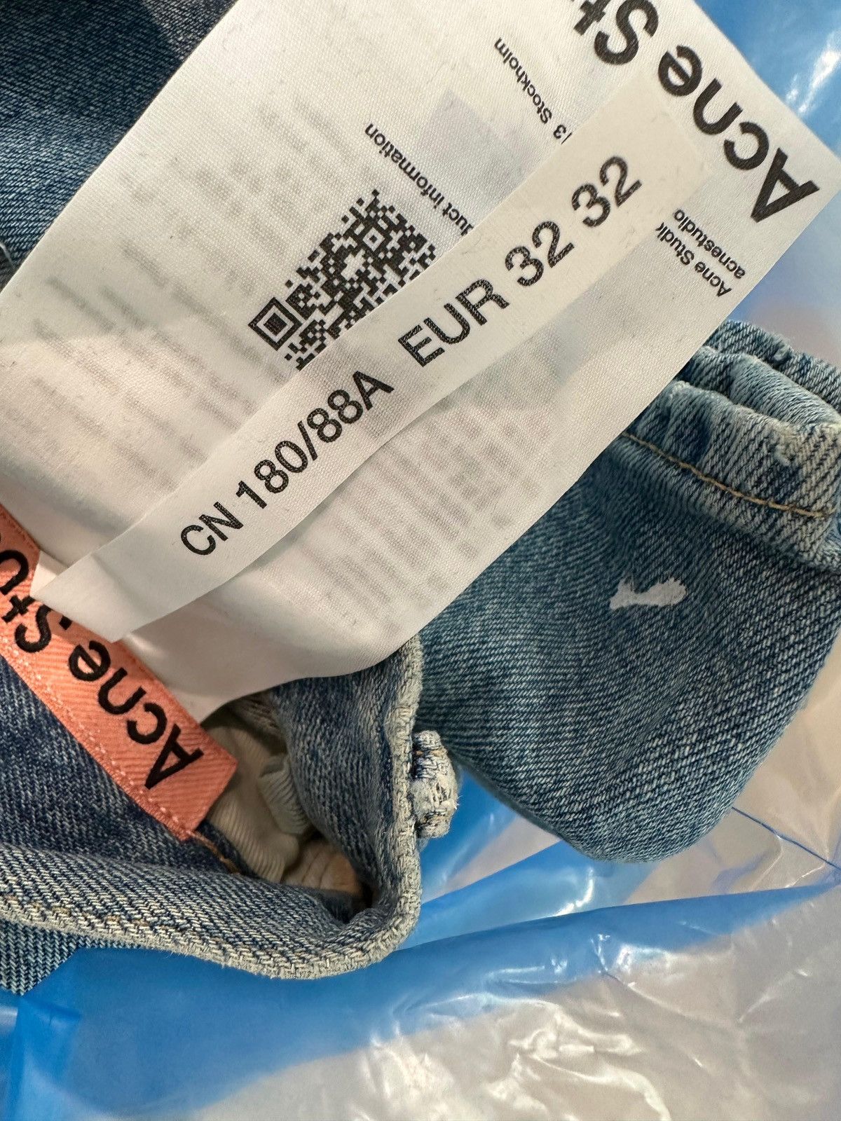 Acne Studios ACNE STUDIOS - 2021M Trafalgar Light Blue Size US 32 / EU 48 - 3 Thumbnail