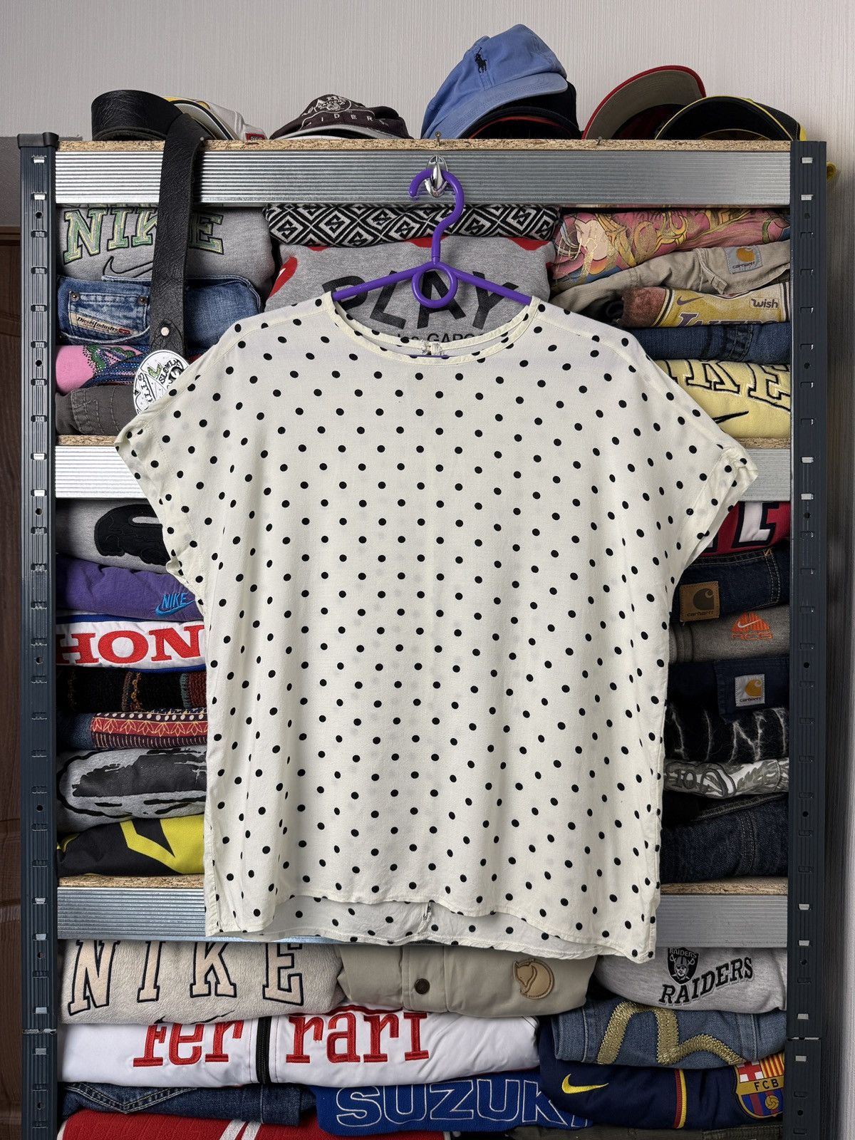 H&M × Paco Rabanne Paco Rabanne Vintage Blouse Detail Sz 44 Size L / US 10 / IT 46 - 1 Thumbnail