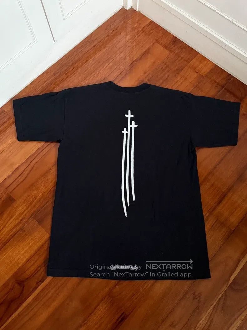 Chrome Hearts CHROME HEARTS Size L Sanskrit sword cross short sleeve Size US L / EU 52-54 / 3 - 2 Thumbnail