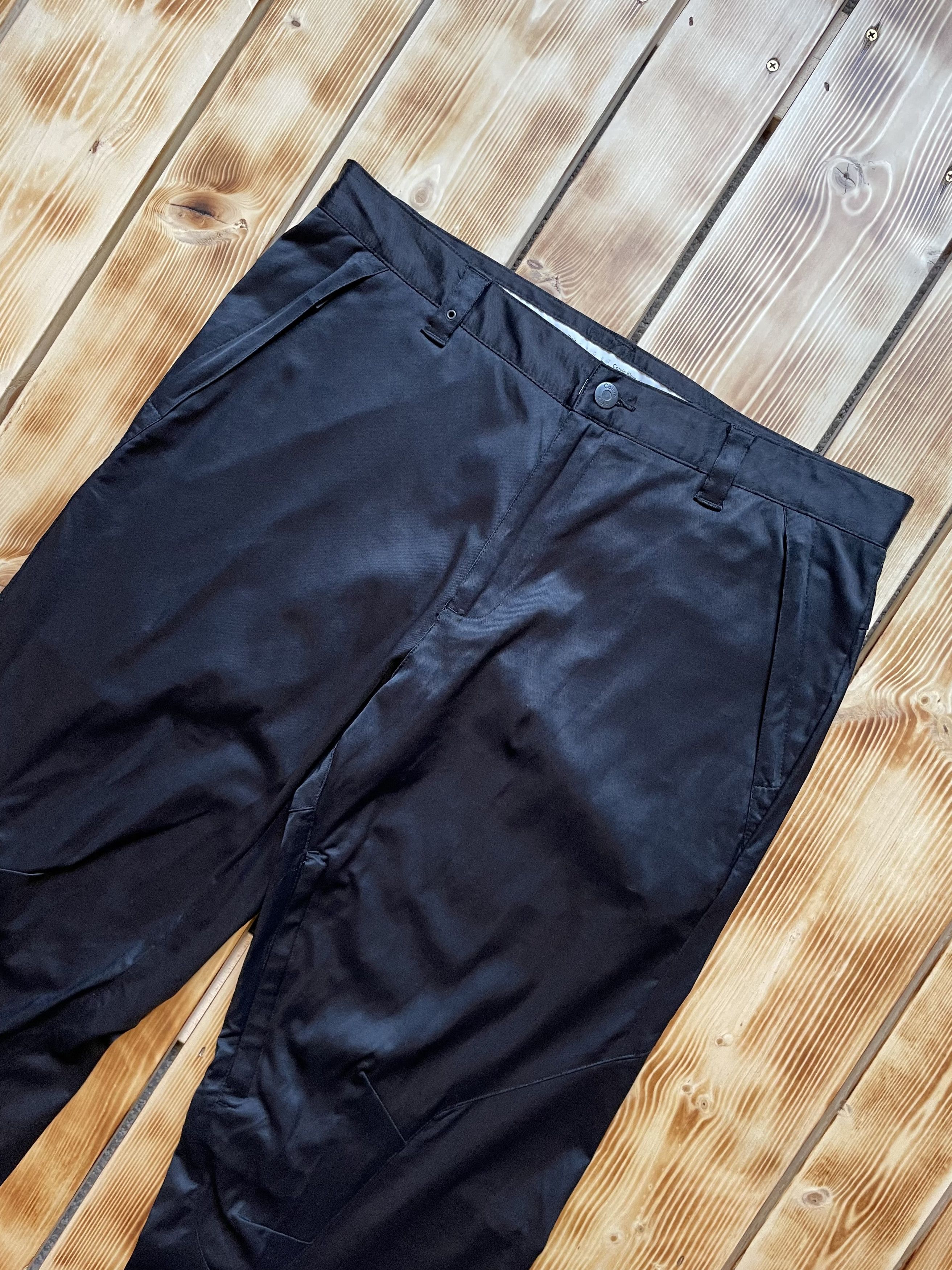 Calvin Klein Calvin Klein Sport Cargo Pants Multi Pockets Y2K Nylon Size US 33 - 3 Thumbnail