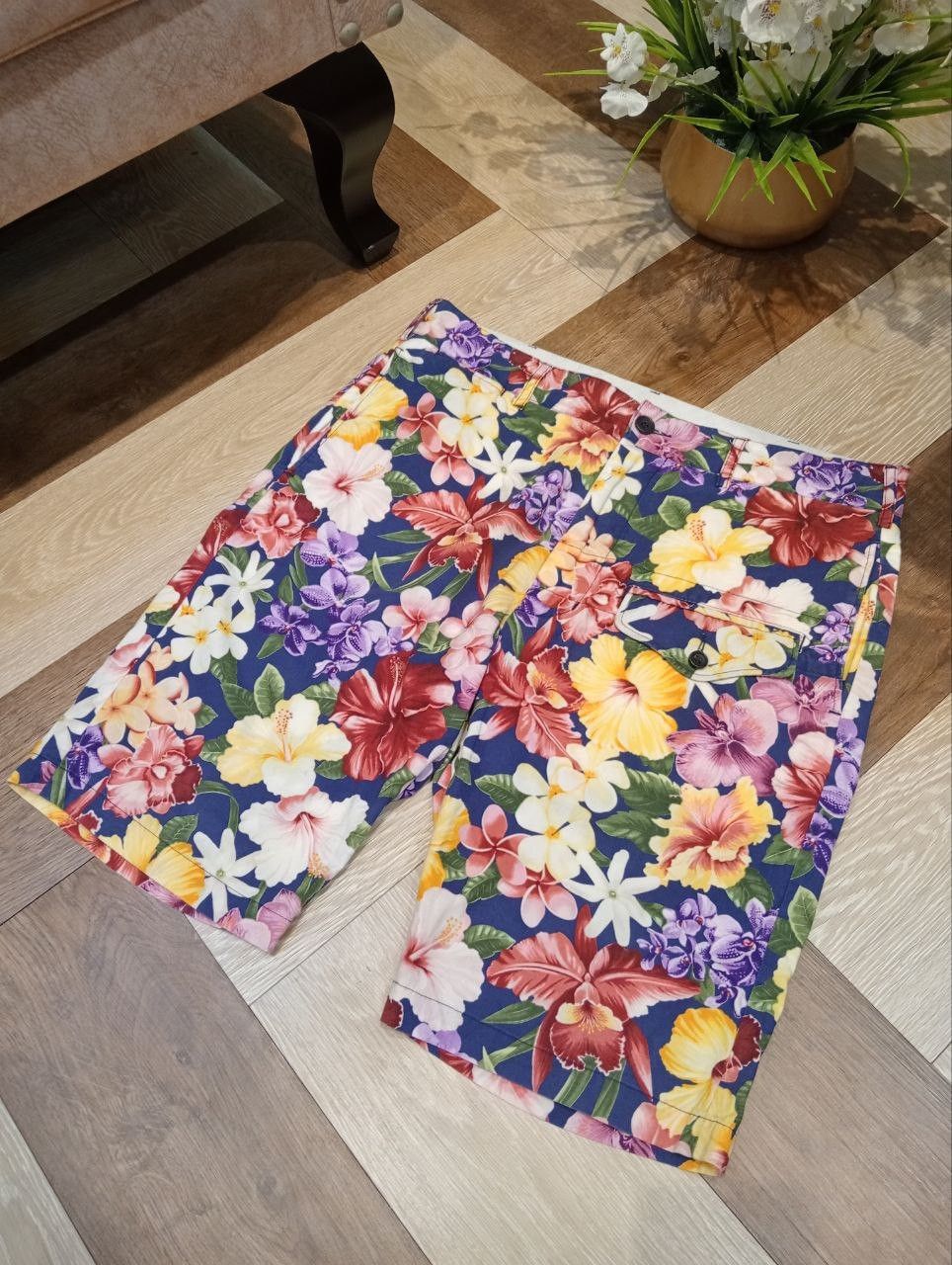 Engineered Garments ENGINEERED GARMENTS NEW YORK FLORAL SHORTPANTS Size US 34 / EU 50 - 2 Thumbnail