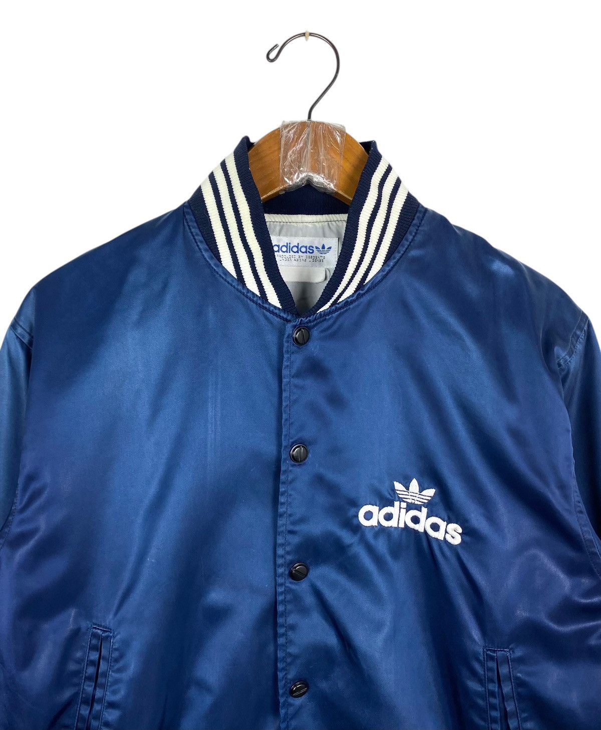 Adidas Rare‼️ Vintage Adidas Varsity Bomber Jacket Made in Japan Size US S / EU 44-46 / 1 - 4 Thumbnail