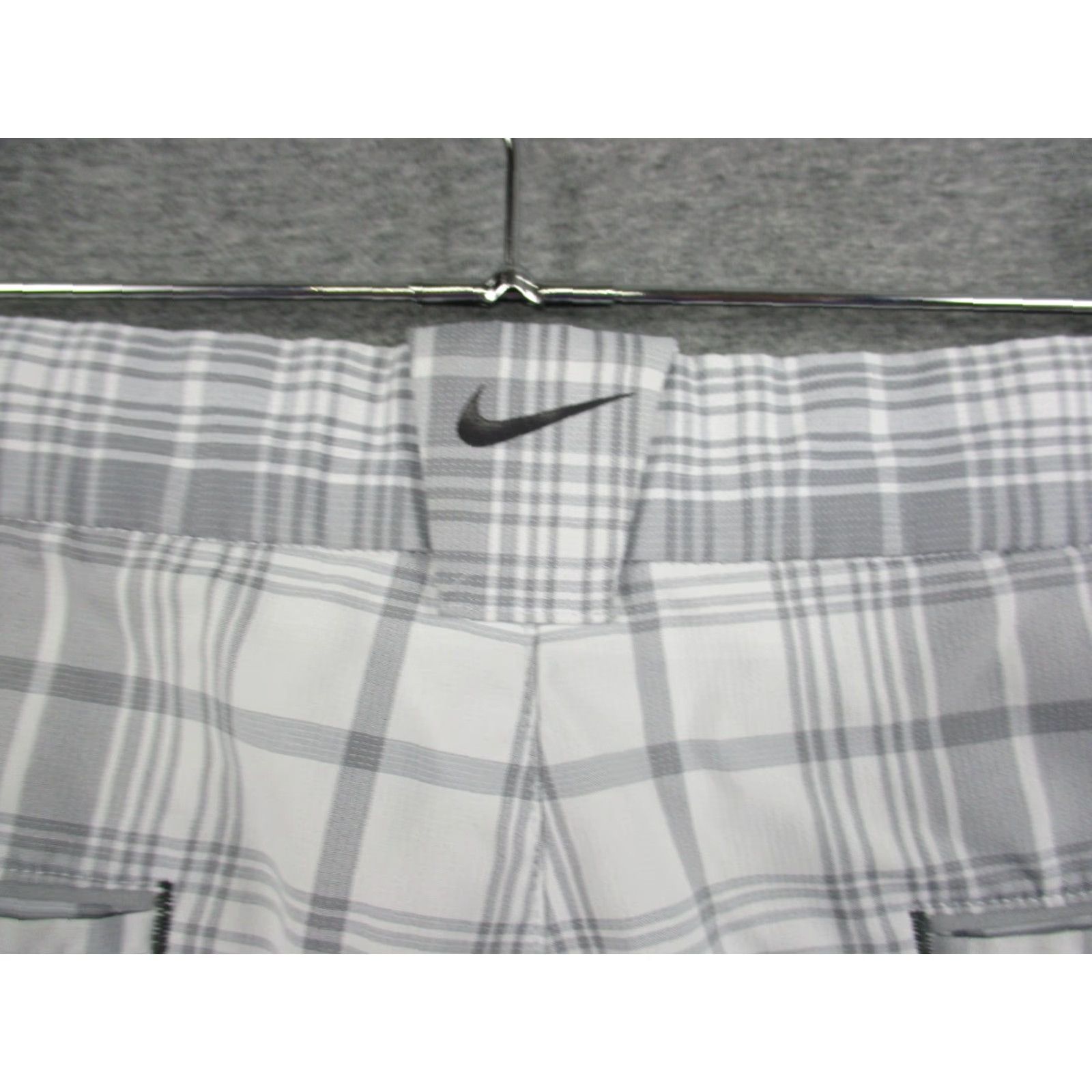 Nike Nike Dri-Fit Core Flex Golf Mens Shorts 34 Gray Plaid 648319-100 Size US 34 / EU 50 - 6 Thumbnail