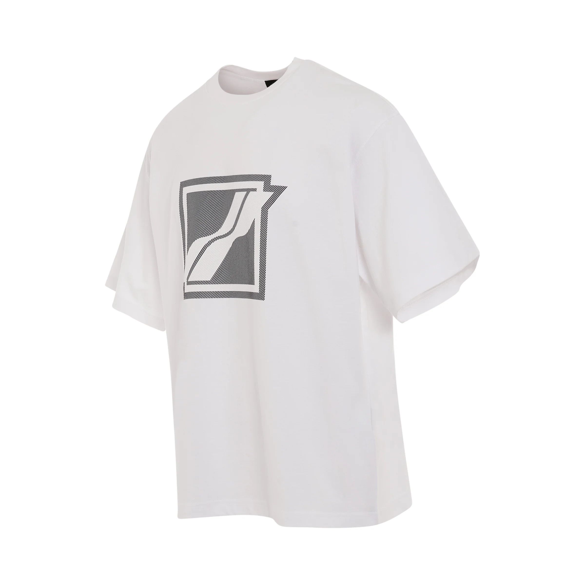 WE11DONE o1mris0824 T-Shirt in White Size US L / EU 52-54 / 3 - 2 Thumbnail