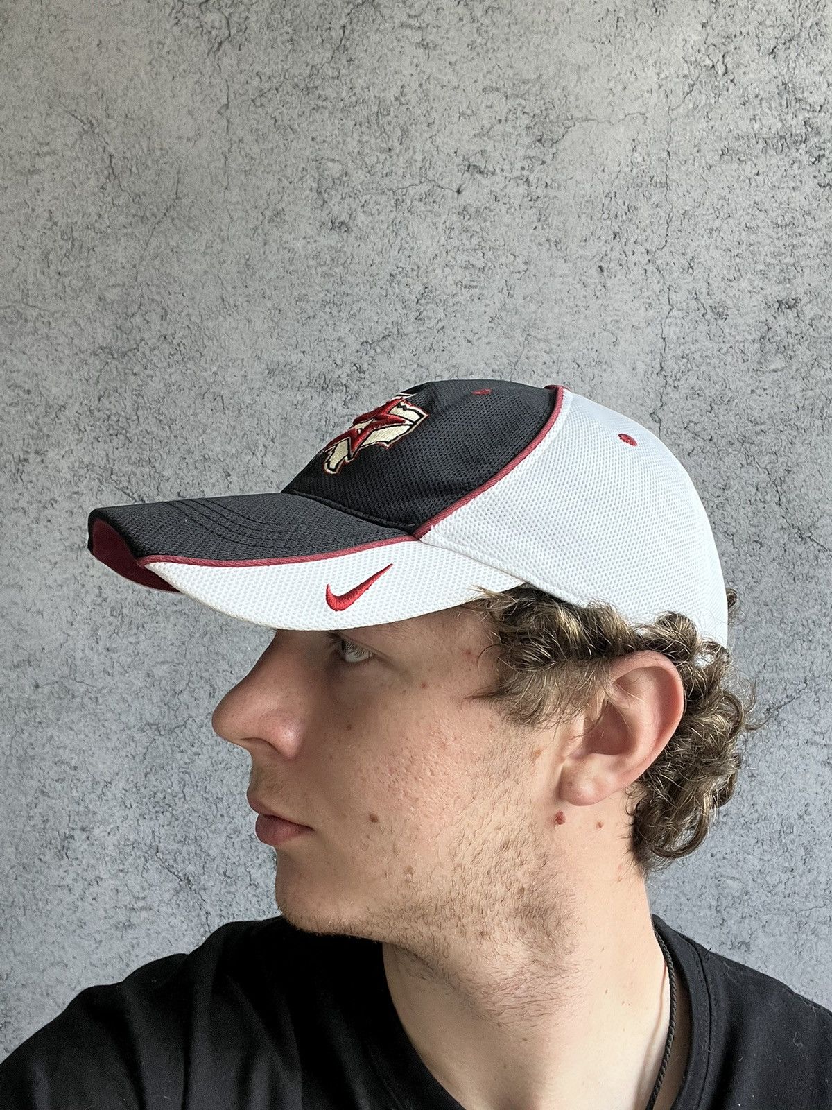 Nike Vintage Nike Team Baseball Cap Hat Genuine Merchandise 2000s Size ONE SIZE - 2 Thumbnail