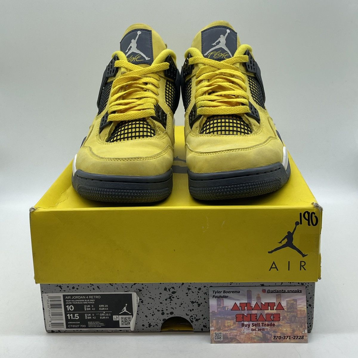 Jordan Brand Air Jordan 4 lighting Size US 10 / EU 43 - 2 Thumbnail