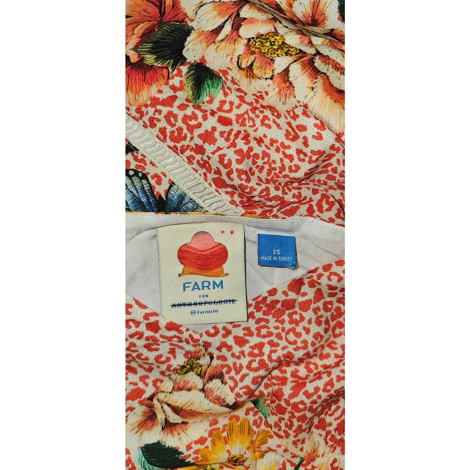 Anthropologie New Farm Rio for Anthropologie Verbena Midi Dress $198 XS Size XS / US 0-2 / IT 36-38 - 5 Thumbnail