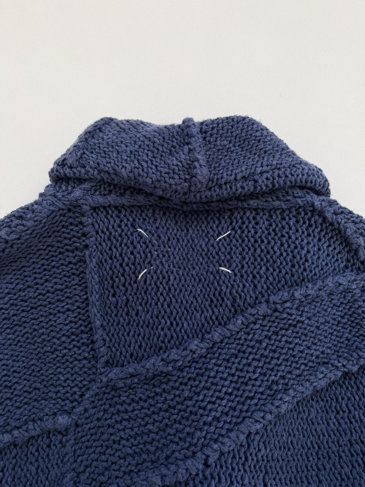 Maison Margiela S/S 10 Sample Panelled Chunky 3D Knit Cardigan Size US M / EU 48-50 / 2 - 17 Thumbnail