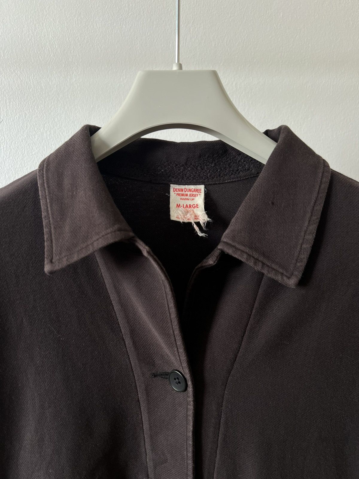 Vintage Faded Denim Dungaree Patch Jacket Distressed Grunge Size US M / EU 48-50 / 2 - 3 Thumbnail