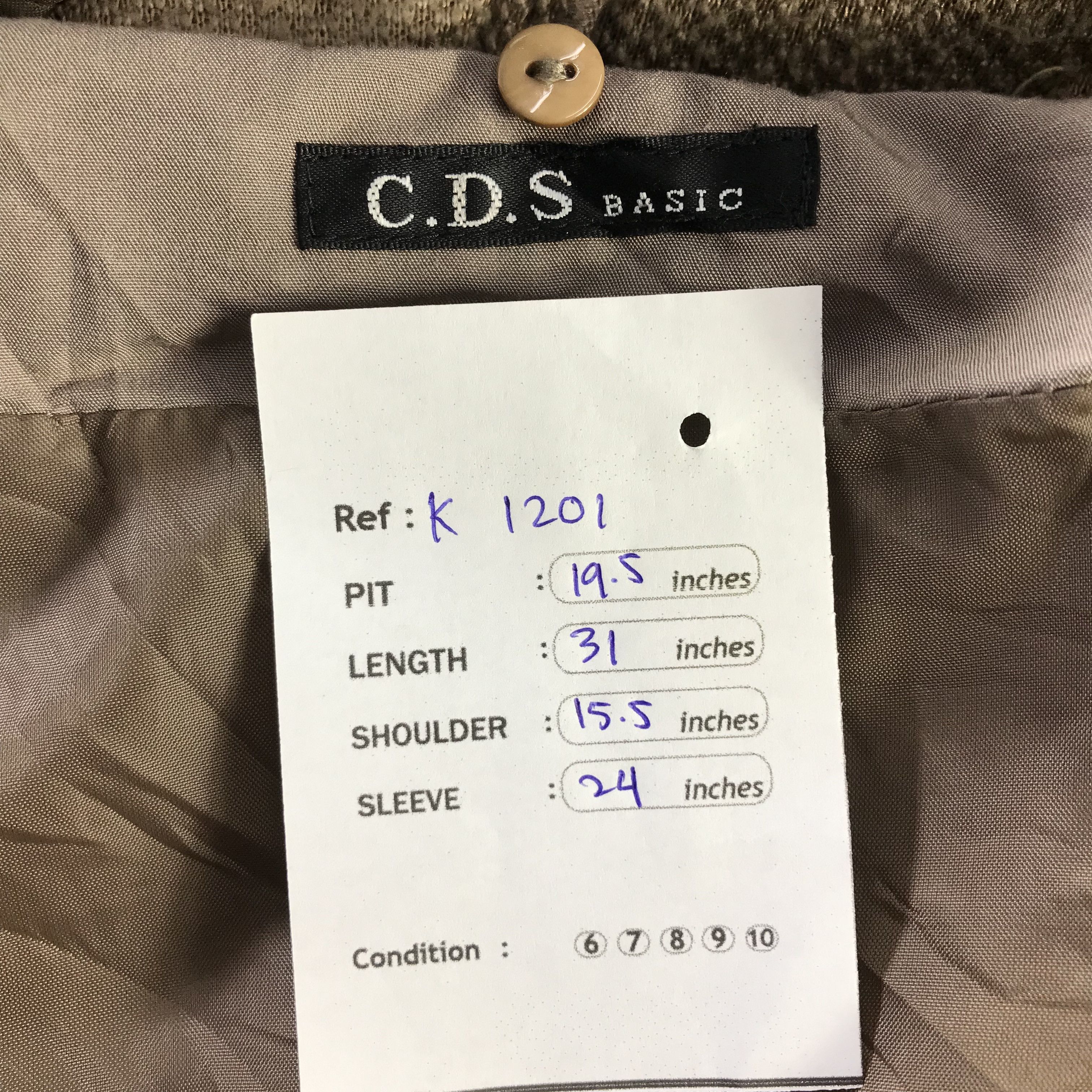 Japanese Brand Japanese Brand C.D.S Jacket Faux Fur Hooded Parka Jacket Size US S / EU 44-46 / 1 - 15 Thumbnail