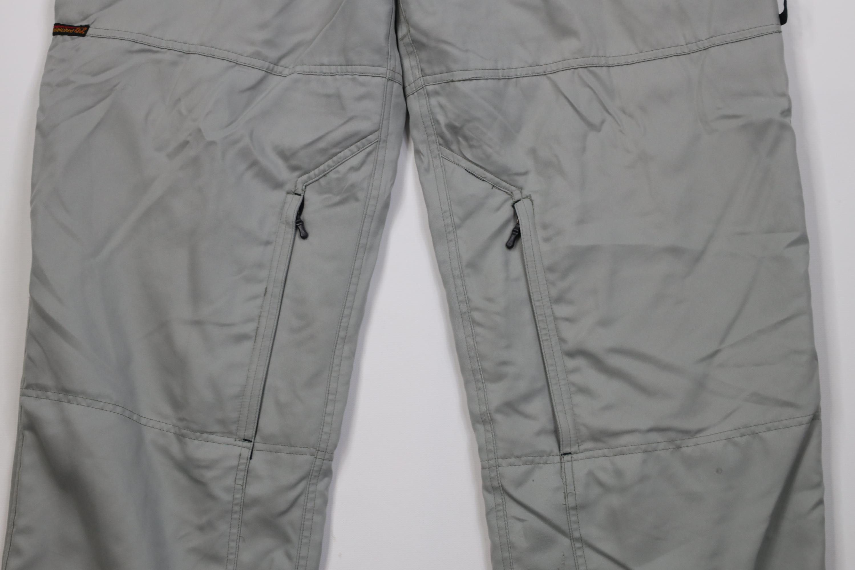 Vintage Vintage 90s Y2K Streetwear Wide Leg Snowboard Ski Pants Gray Size US 34 / EU 50 - 3 Thumbnail