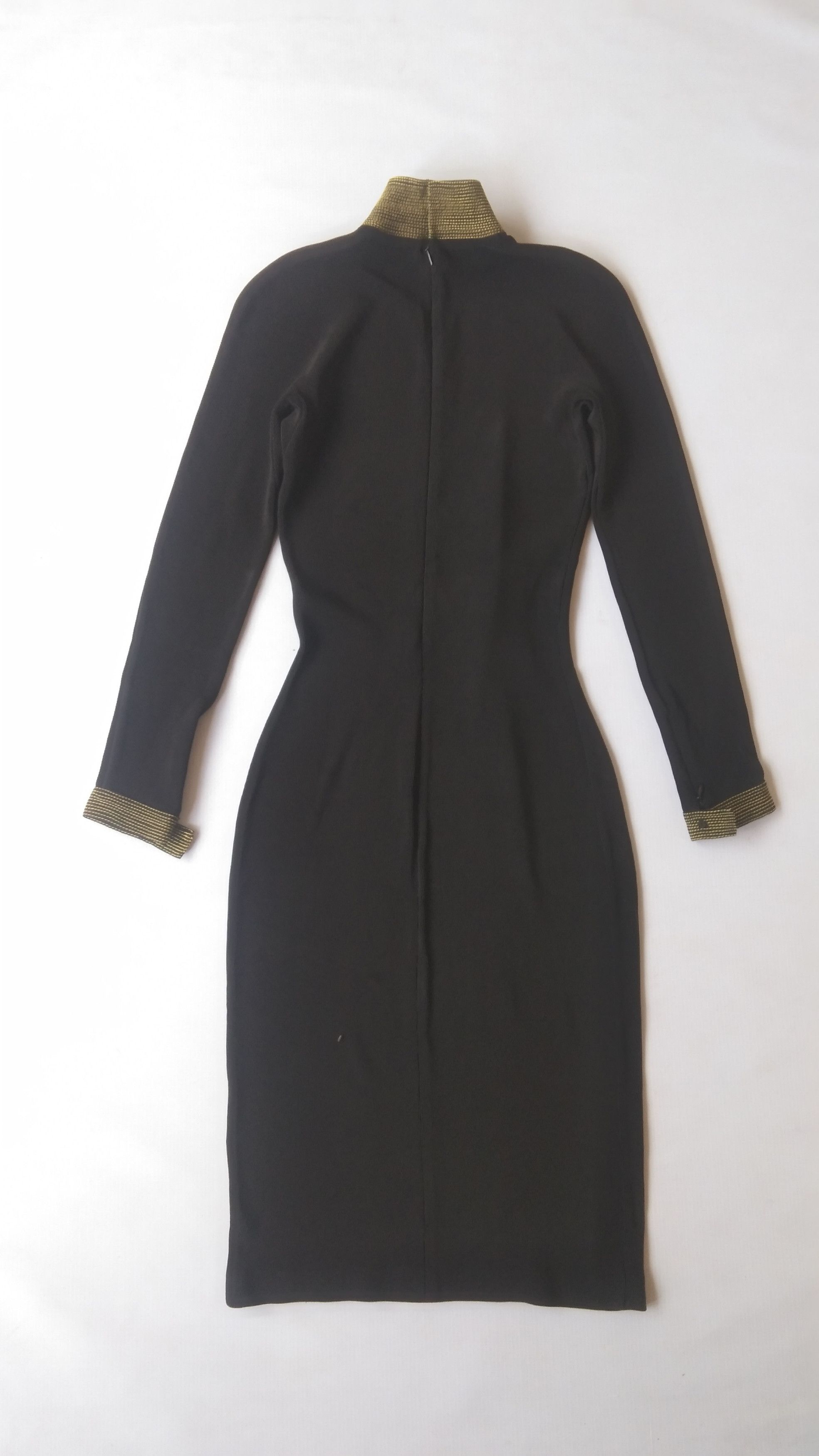 Versace Black Giani versace long dress Size XS / US 0-2 / IT 36-38 - 6 Thumbnail