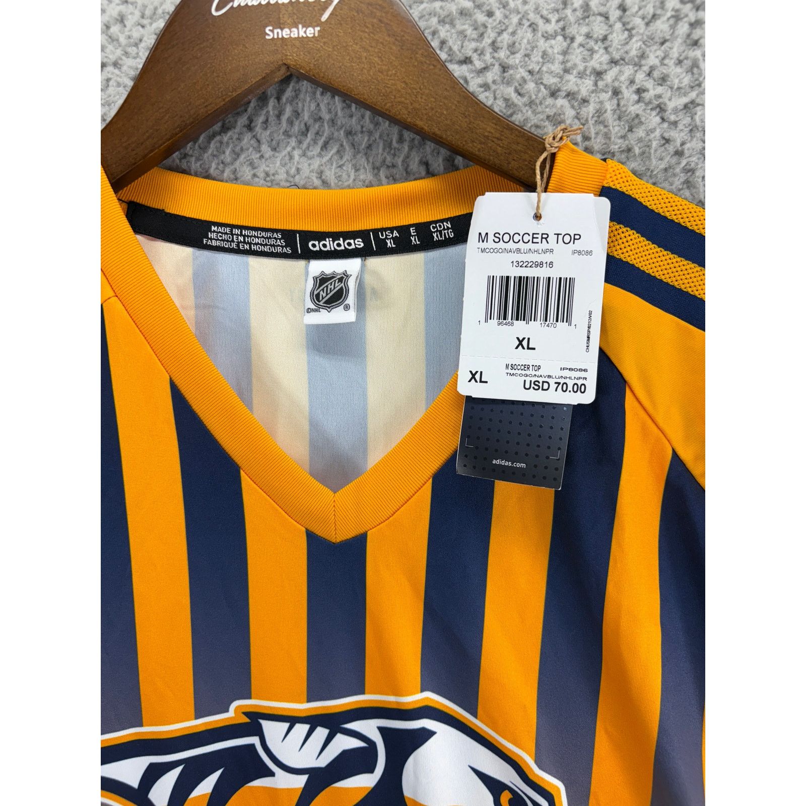 Adidas Adidas x Nashville Predators NHL Jersey T Shirt Mens XL NEW Size US XXL / EU 58 / 5 - 5 Thumbnail