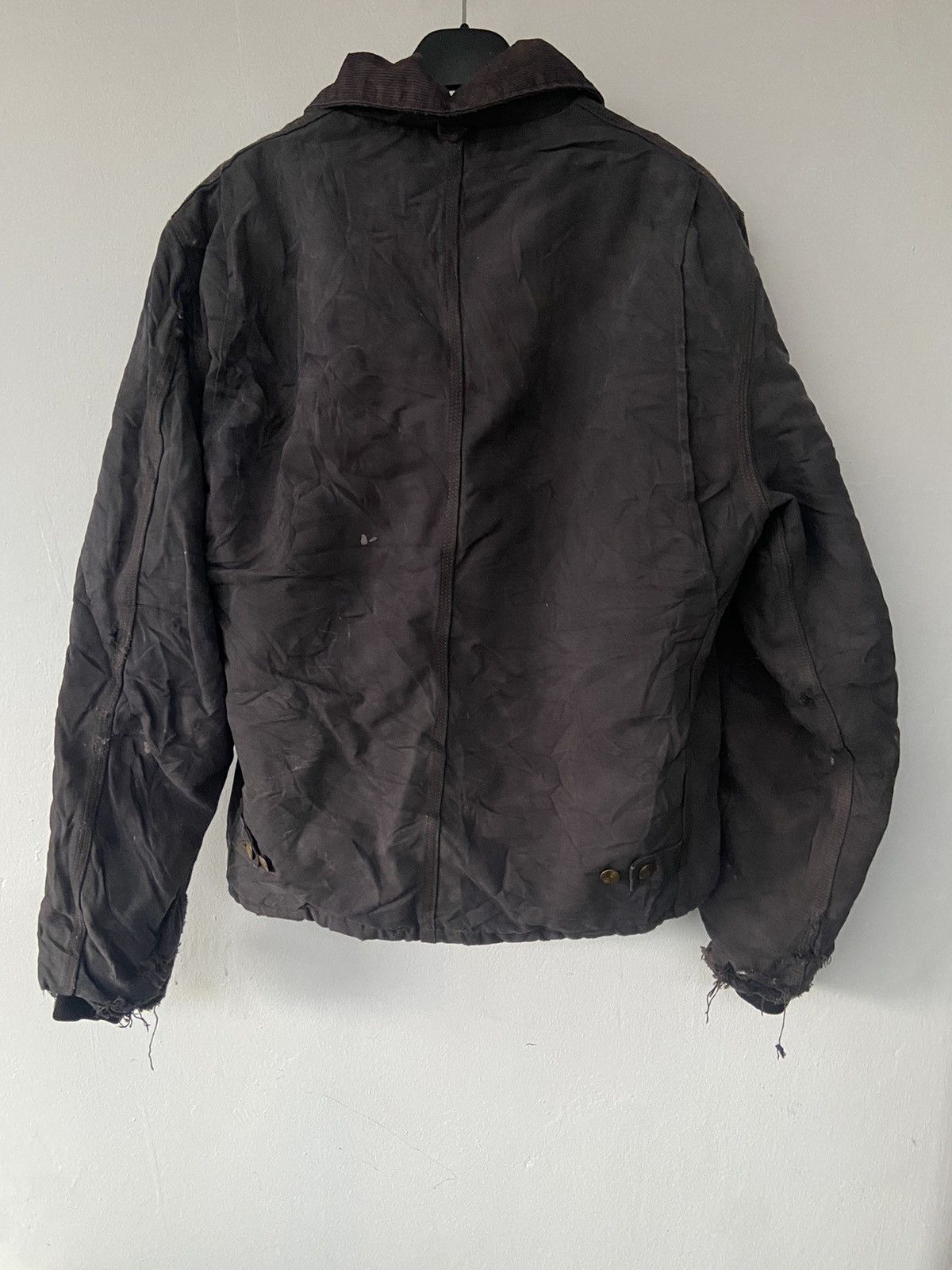 Carhartt × Vintage Carhartt detroit thrashed work jacket Size US XL / EU 56 / 4 - 8 Thumbnail