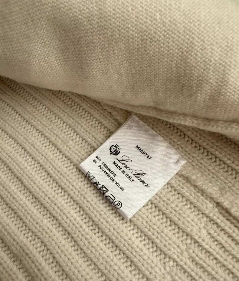 Loro Piana LORO PIANA White Teddy Snow White Princess cashmere coat Size XL / US 12-14 / IT 48-50 - 3 Thumbnail