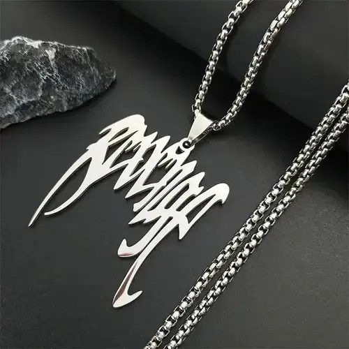 Jewelry Silver Color Pendant Necklace Size ONE SIZE - 4 Thumbnail