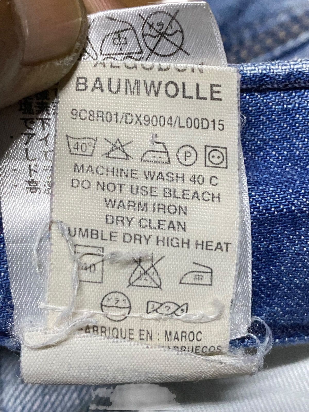 If Six Was Nine Streetwear Y2K Energy Faded Wash Seditionary Loose Jeans Size US 30 / EU 46 - 21 Thumbnail