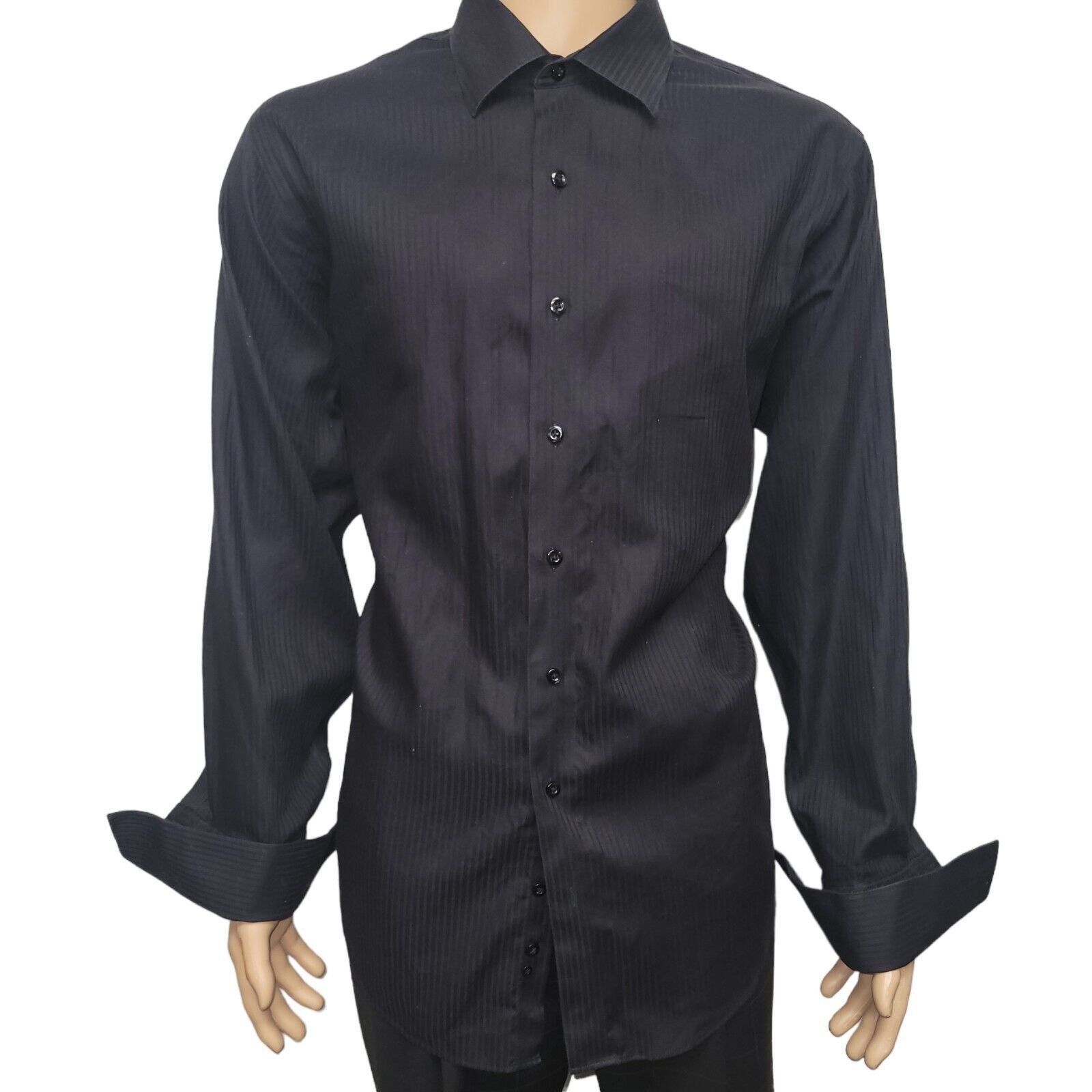 Kenneth Cole Kenneth Cole 100% Cotton French Cuff Shirt. Size 17/34-35. Size US S / EU 44-46 / 1 - 1 Thumbnail