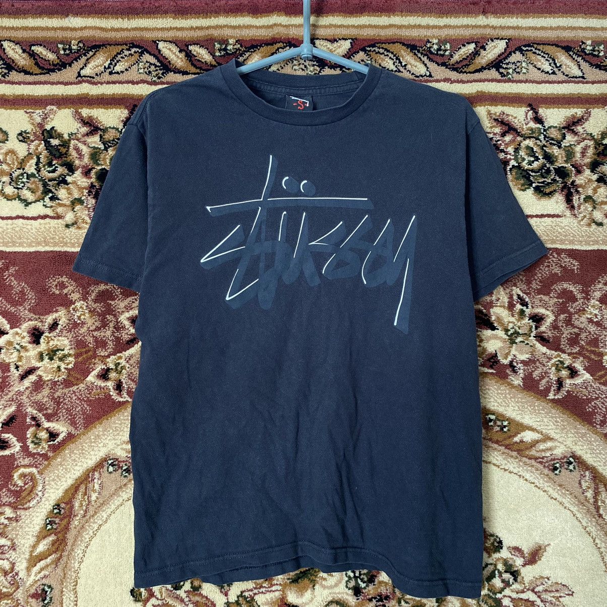 Stussy × Vintage Vintage Stussy T-Shirt Polo Tee Y2K Size US S / EU 44-46 / 1 - 1 Thumbnail