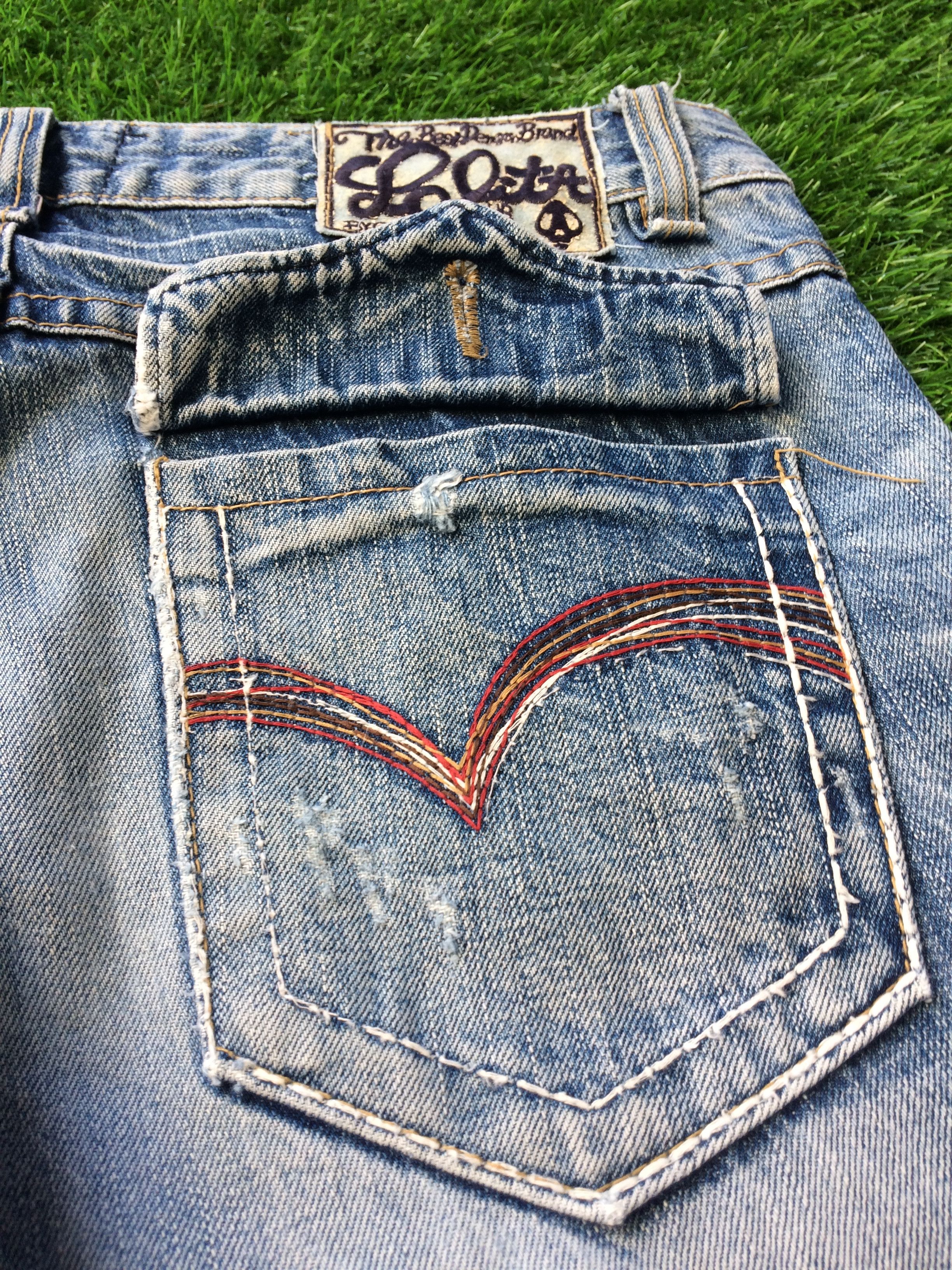 Japanese Brand Distressed Japanese Denim Jeans Pants D-804 Size US 31 - 9 Thumbnail