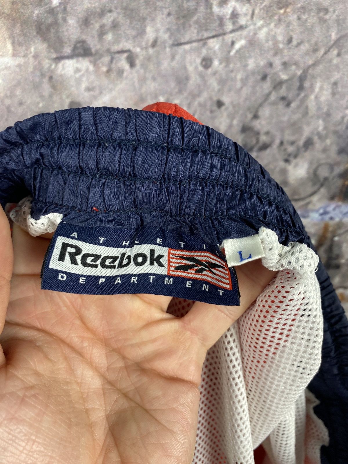 Reebok × Vintage Men’s Reebok Athletic Department Shorts Vintage Size Large Size US 36 / EU 52 - 10 Thumbnail