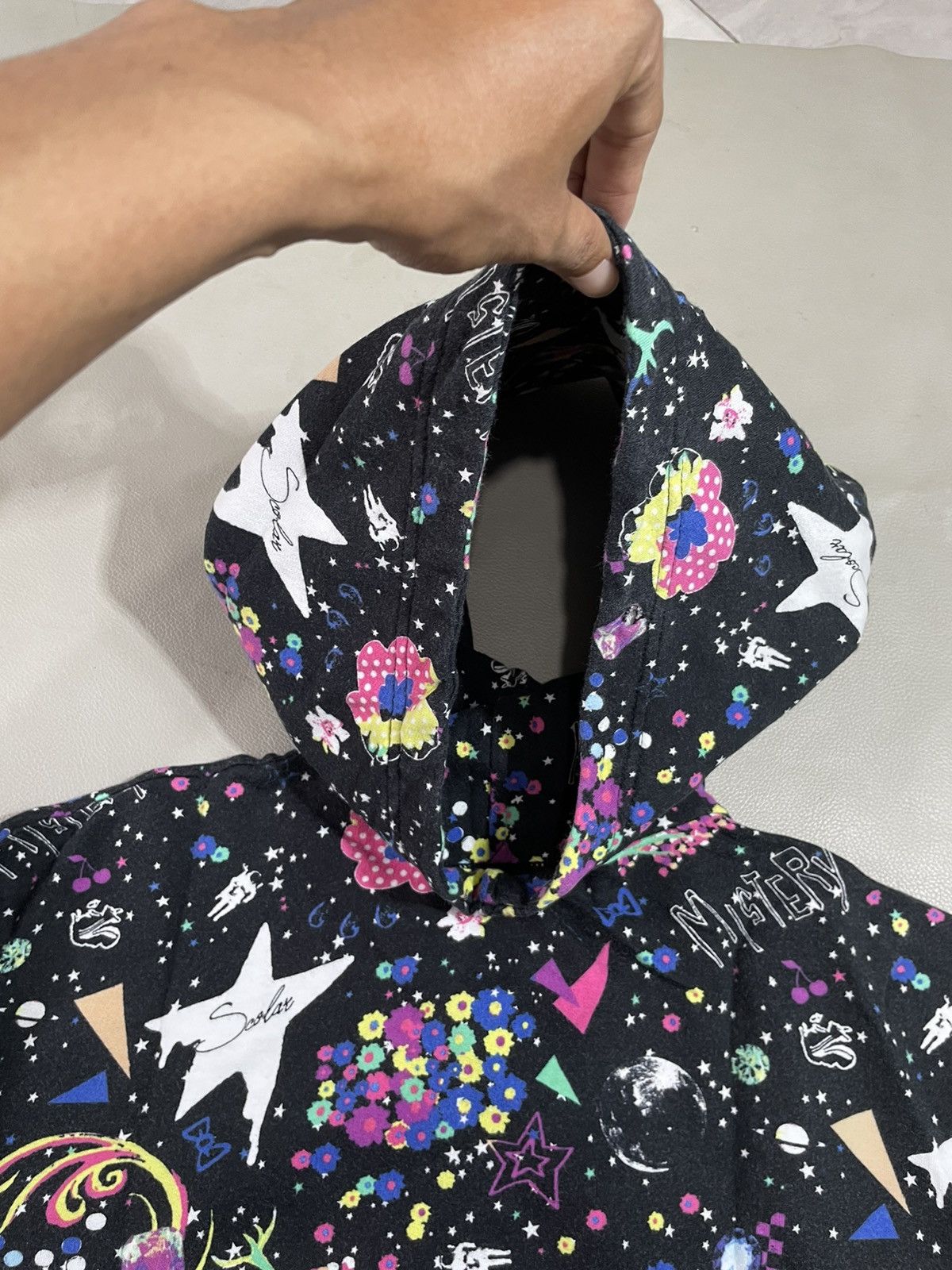 Hysteric Glamour SCOLAR CRAZY PUNK HOODIE ALIEN GOTHIC STYLE Size US M / EU 48-50 / 2 - 9 Thumbnail